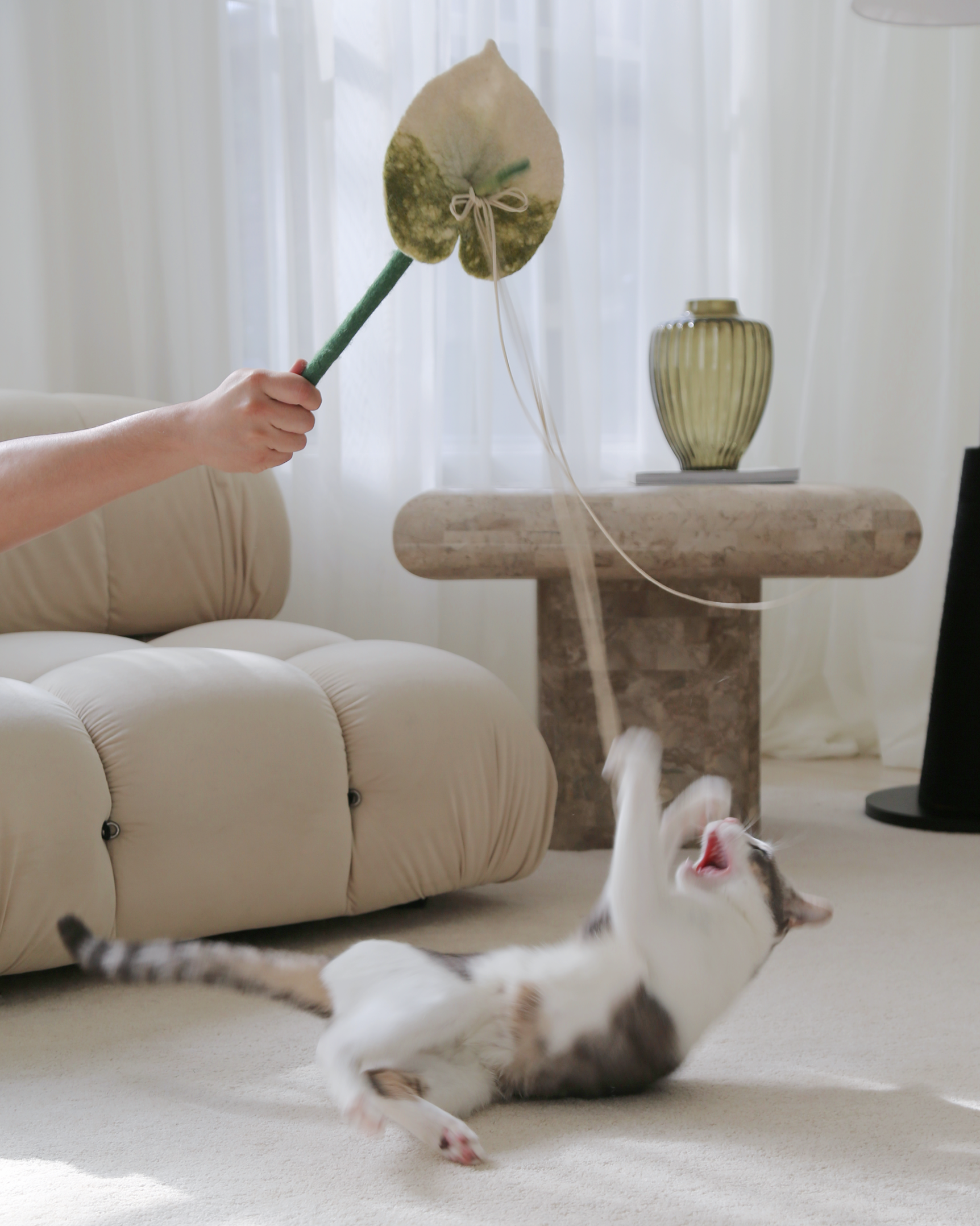 anthurium pets Anthurium Flora | Cat Teaser Wand Toy